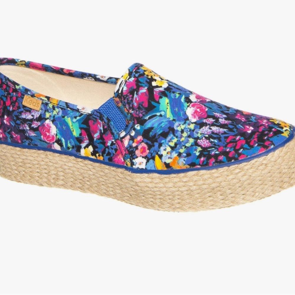 Keds Liberty Triple Decker Slip-on 9 Floral Platform